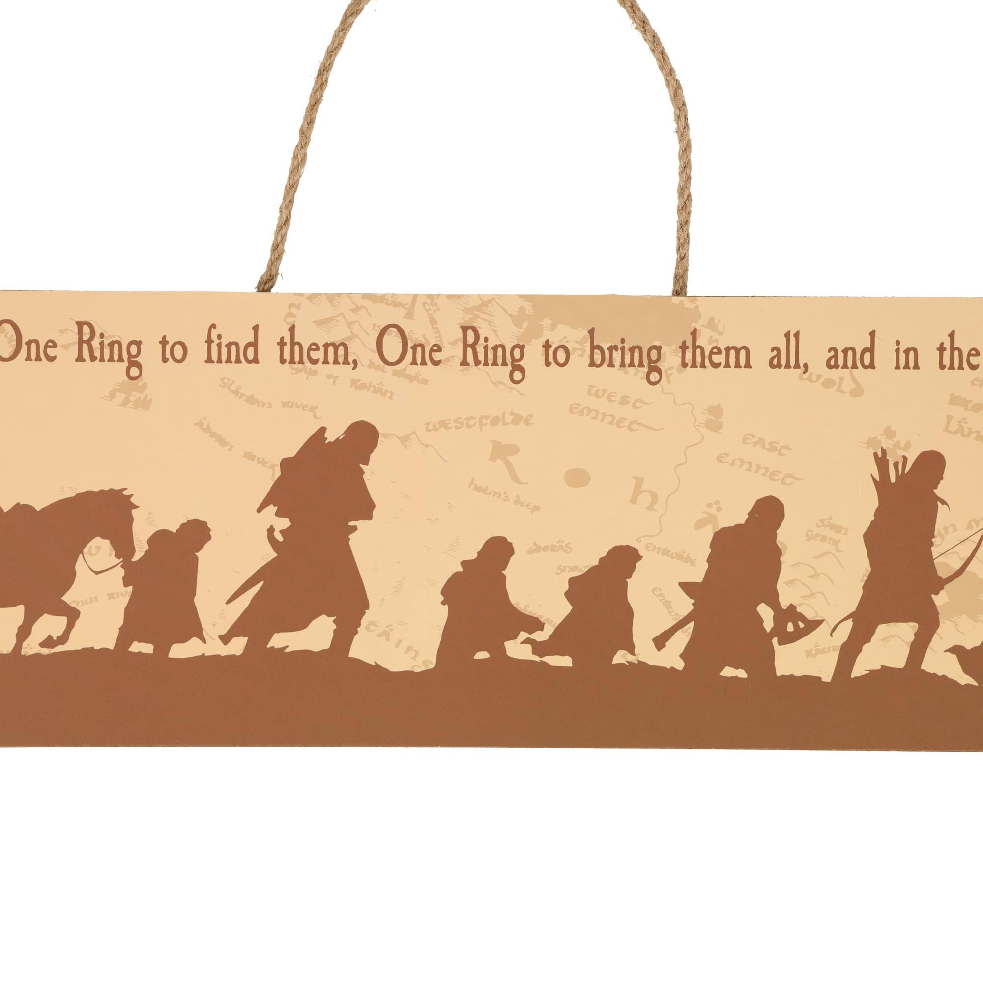 One Ring to find them, One Ring to bring them all, and in the Shadows bind them.