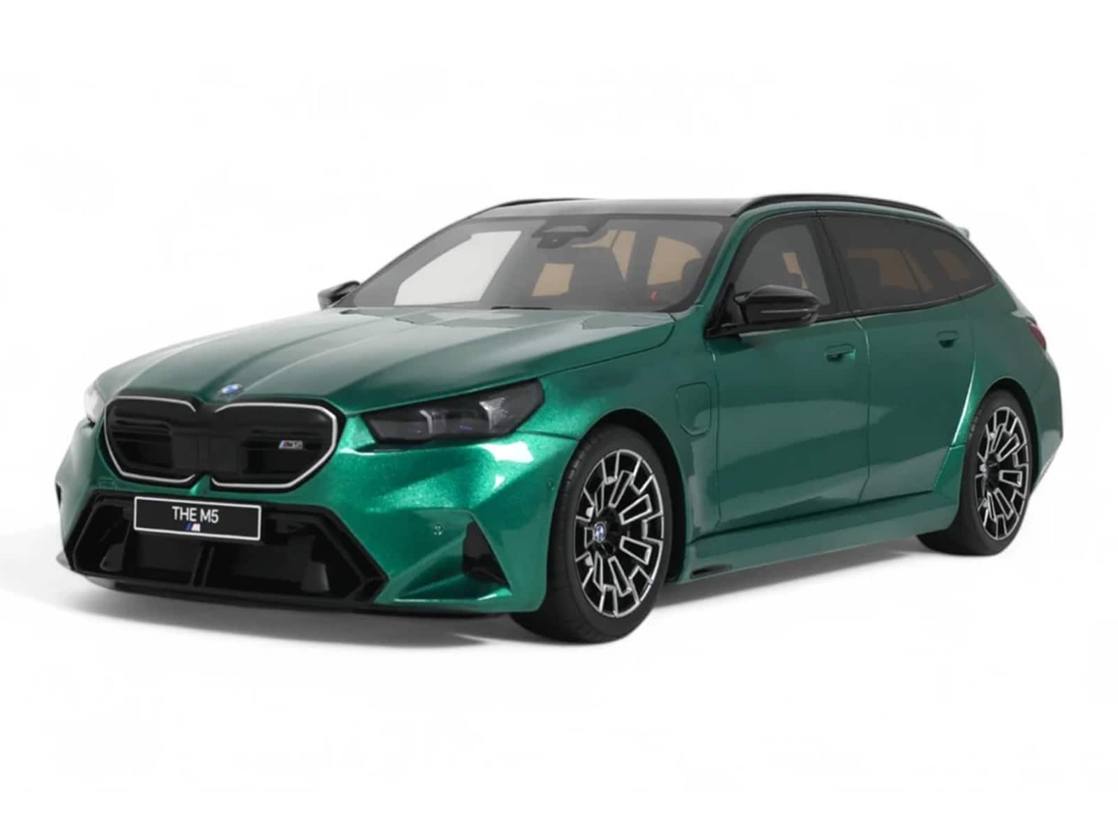 2024 BMW M5 Touring (G99) Isle of Man Green Metallic with Black Top 1/18 Model Car by GT Spirit price history on PriceWatchPro