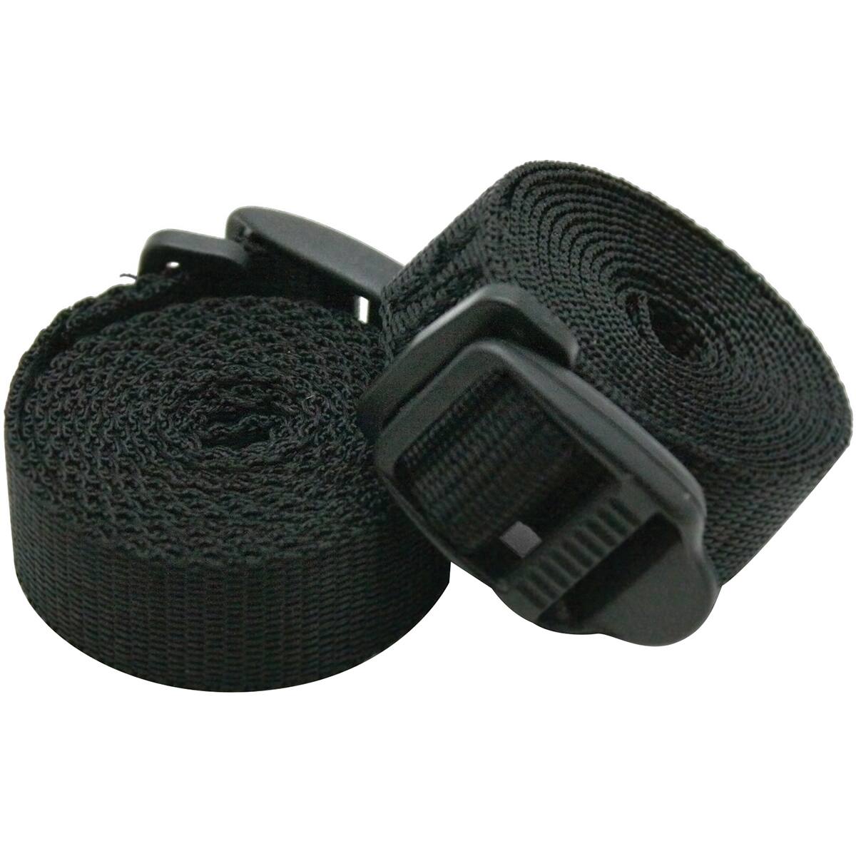 Alt View 1. Coghlan’s - Coghlan's Sleeping Bag Straps (2 Pack) - Black.