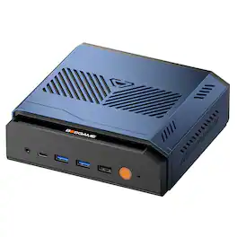 BOSGAME - VTA-439 AI Mini PC With AMD Ryzen AI 9 HX 470, 32GB DDR5 RAM& 1TB SSD, OCuLink- Blue+Black