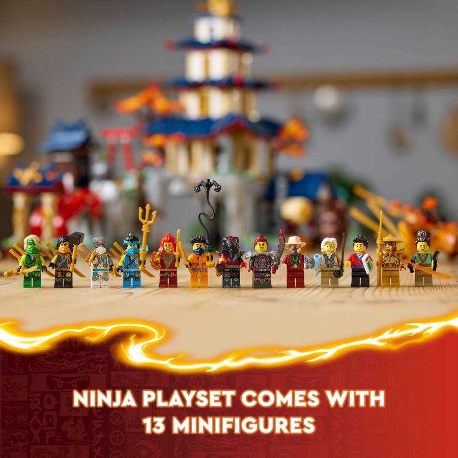 LEGO NINJAGO Tournament Temple City Kids Toy 71814 6471417 Best Buy
