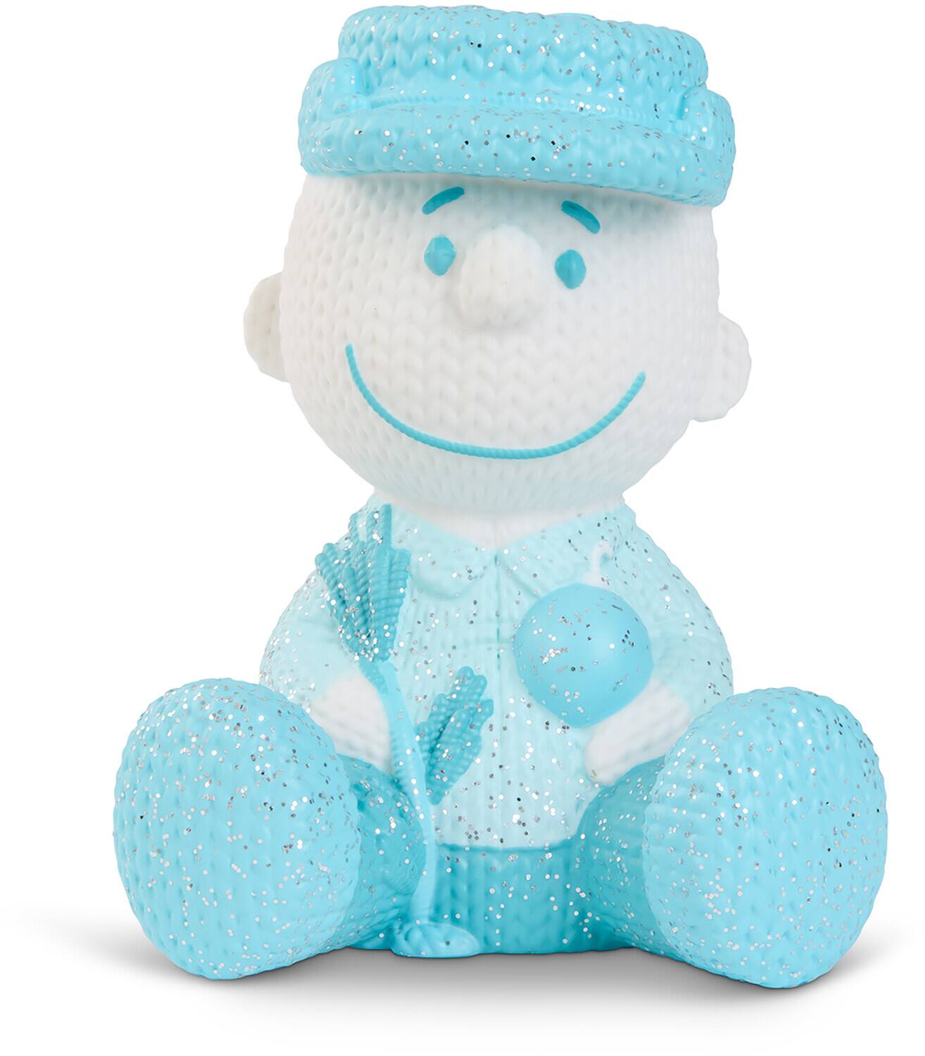 Handmade by Robots - Peanuts - Charlie Brown #406 (Glitter Christmas) - COLLECTIBLES