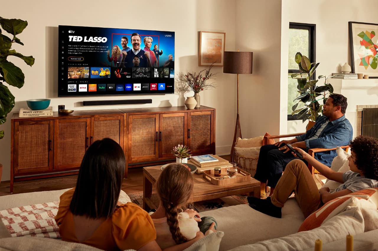 Back. VIZIO - 43" Class V-Series 4K LED HDR Smart TV - Black.