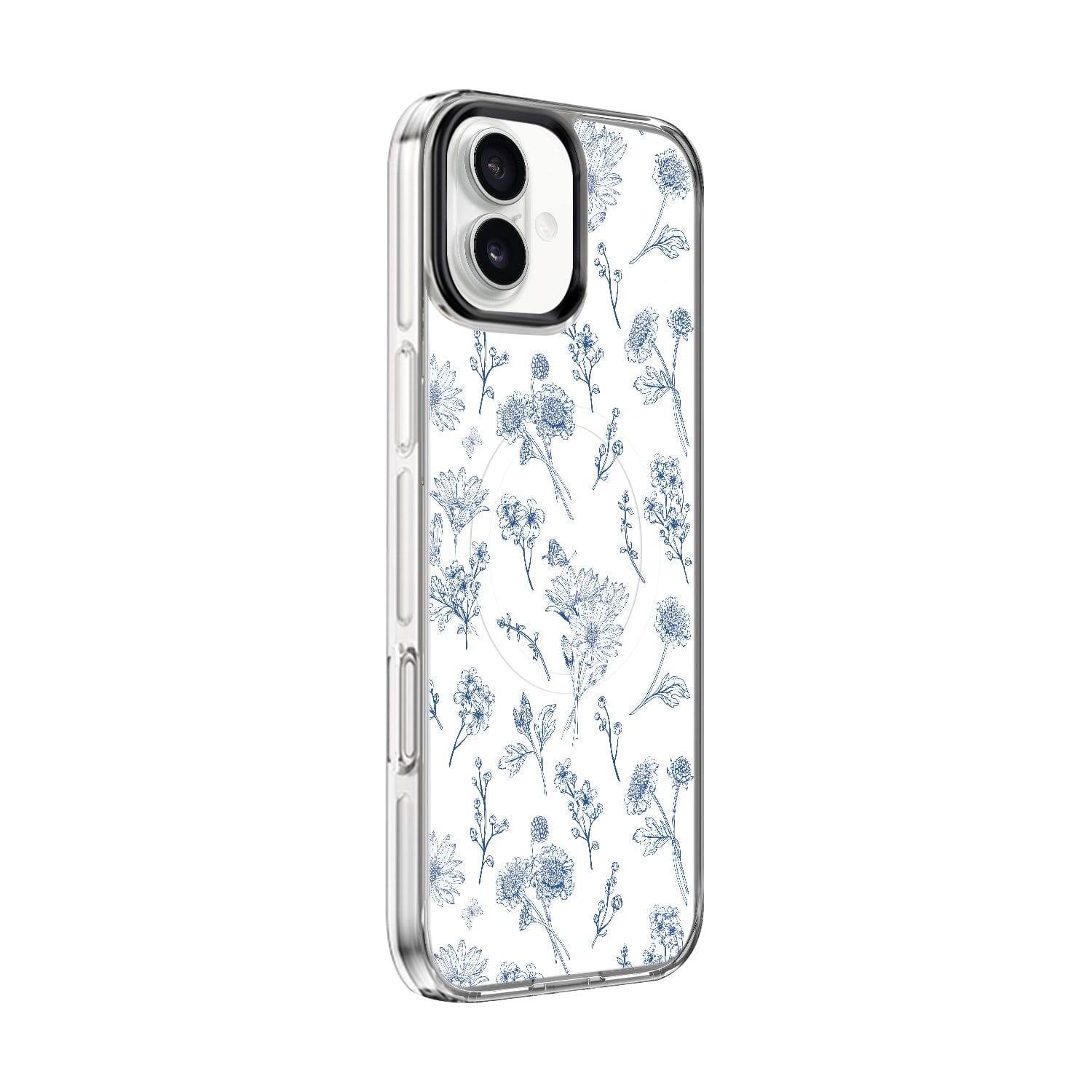 Angle. SaharaCase - Inspire Series with Swappable Floral Designs Case - Apple iPhone 16 Plus - Floral.