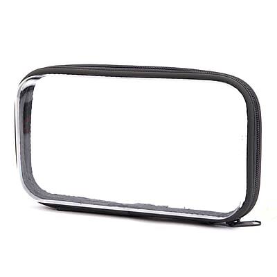 Alt View 1. Pep Rally - Collection Clear PET Pencil Pouch - Black.