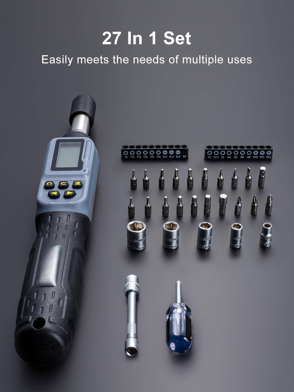 27 In 1 Set  
Easily meets the needs of multiple uses  

ST T10 115 + I 120 125 OET BL3 SL4 BLE AD H2 M2.5 1 4 HS HE MB + + PH PI1 PM2 U M