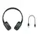 Angle. Sony - Sony WH-CH520 Compact Wireless Bluetooth On-Ear Headphones (Black) bundle - Black.