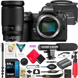 Bundle - Nikon - Z6III Mirrorless Camera with FX 28-400mm Lens Accessories Kit