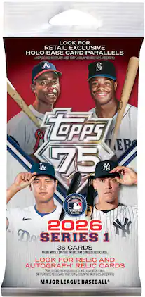 2026 Topps Series 1 Baseball Fat Pack