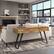 Left. Simpli Home - Lowry Console Sofa Table - Distressed Golden Wheat.