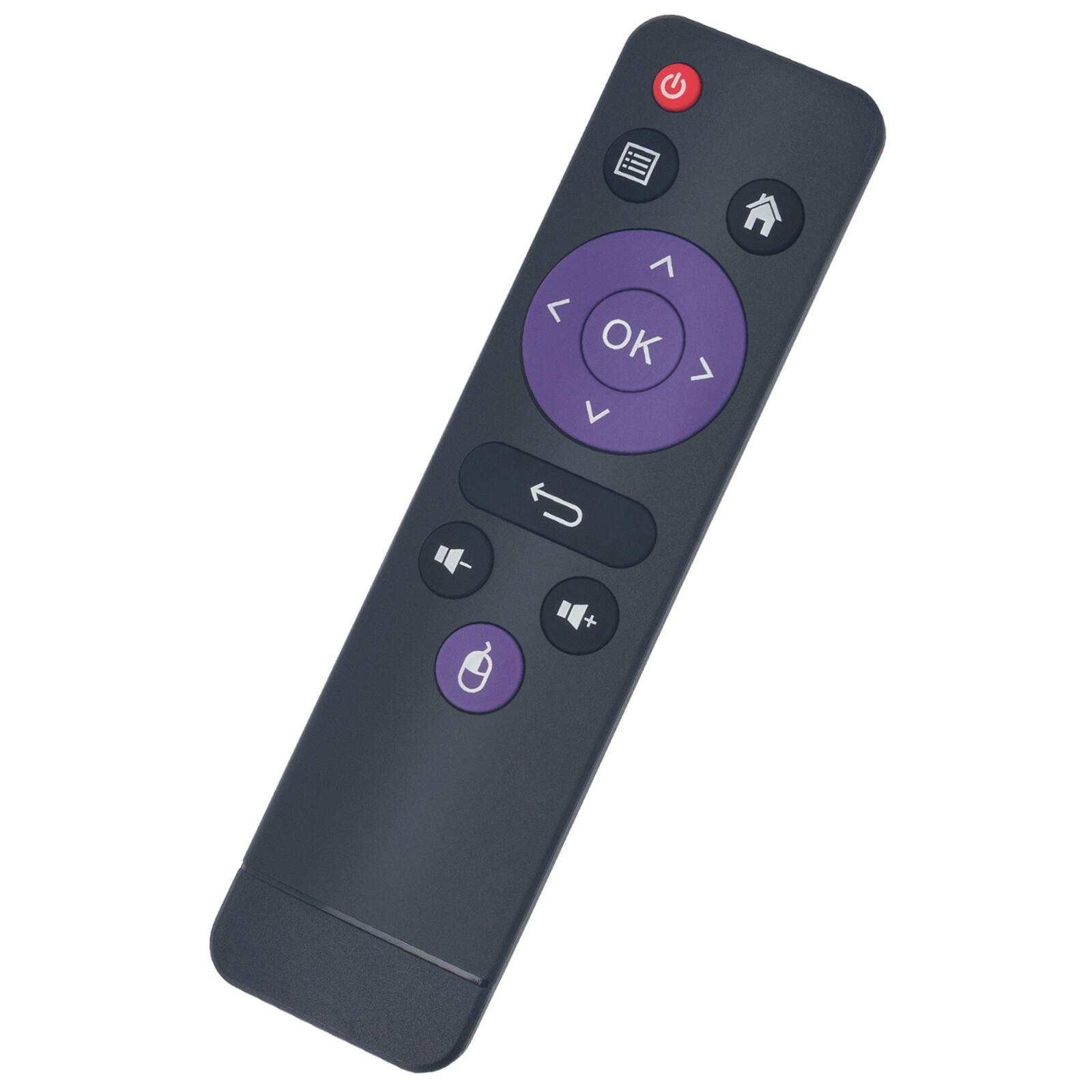 Angle. ALLIMITY - Replacement Remote Control A95X-F2, Fit for  Streaming media player 6K Plus Ultra HD, HK1 Box, H96 Max X3 - Black.