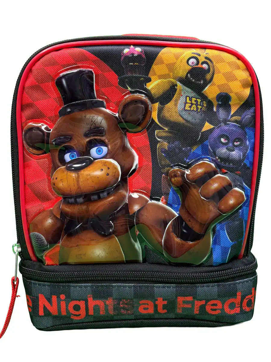Bioworld Kids Insulated Lunch Bag with Handle, Five Nights at Freddys ...