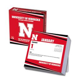 Turner Sports - Nebraska Huskers 2026 Box Calendar - Multicolor