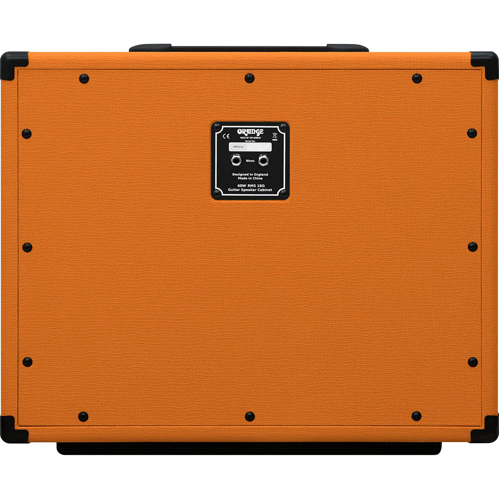 ORANGE C - 1000  
Designed in England  
Made in England  
60W RMS  
Guitar Speaker Cabinet  
ORANGE C1000  
Made in England  
Designed in England  
60W RMS  
Guitar Speaker Cabinet