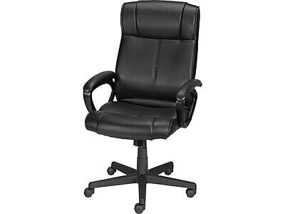 Alt View 2. Staples - Staples Turcotte Ergonomic Luxura Swivel Computer and Desk Chair, Black (61303-CC) - Black.