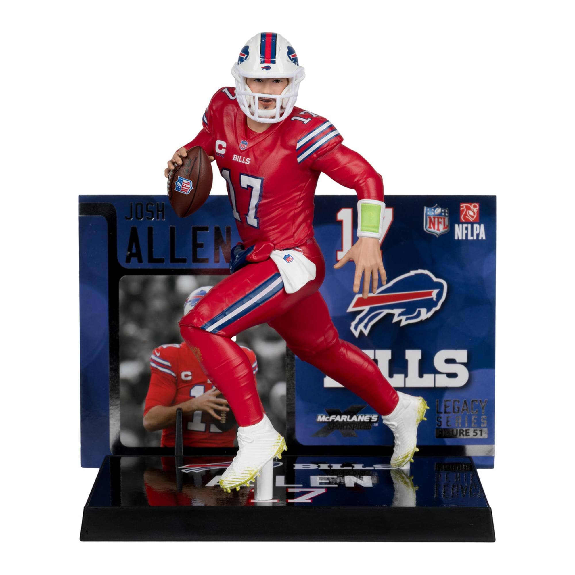 McFarlane Toys Buffalo Bills NFL 7 Inch Posed Figure | Josh Allen