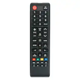 VINABTY - New BN59-01301A Replaced Remote Control Fits for Samsung TV N5300 NU6900 NU7100 NU7300 (2018 Models) - Black