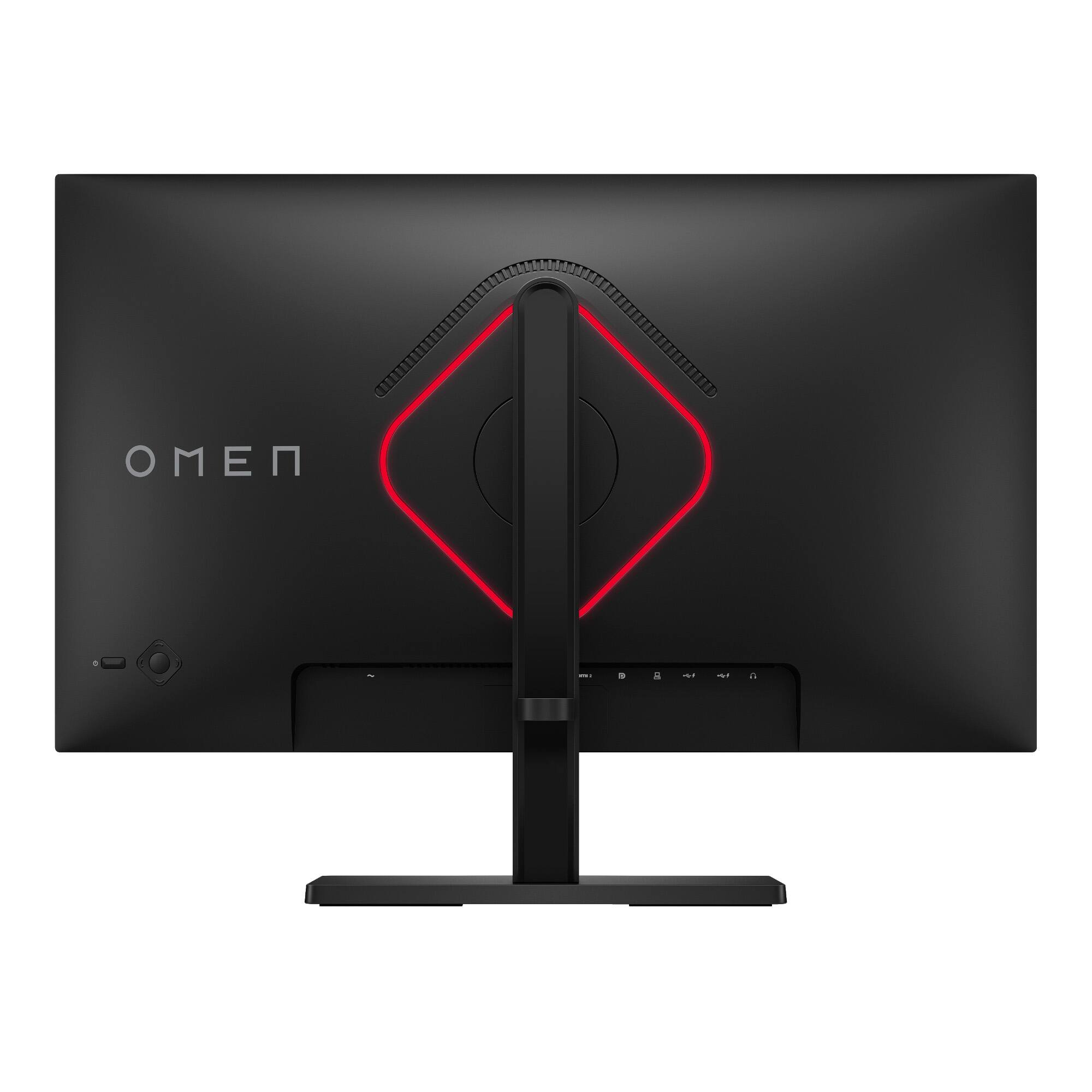 Alt View 5. HP OMEN - 24.5" FHD 360Hz G-SYNC & FreeSync Compatible Gaming Monitor w/ VESA HDR & Adjustable Height (HDMI, DisplayPort) - Black.