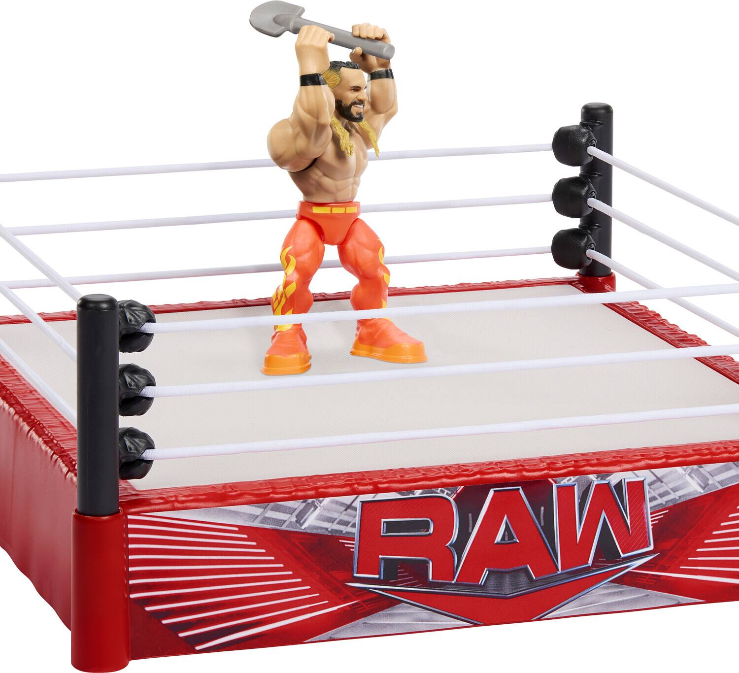 Alt View 1. Mattel - Mattel Collectible - WWE Knuckle Crunchers Rebound Ring Playset   - Collectibles - Multicolor.