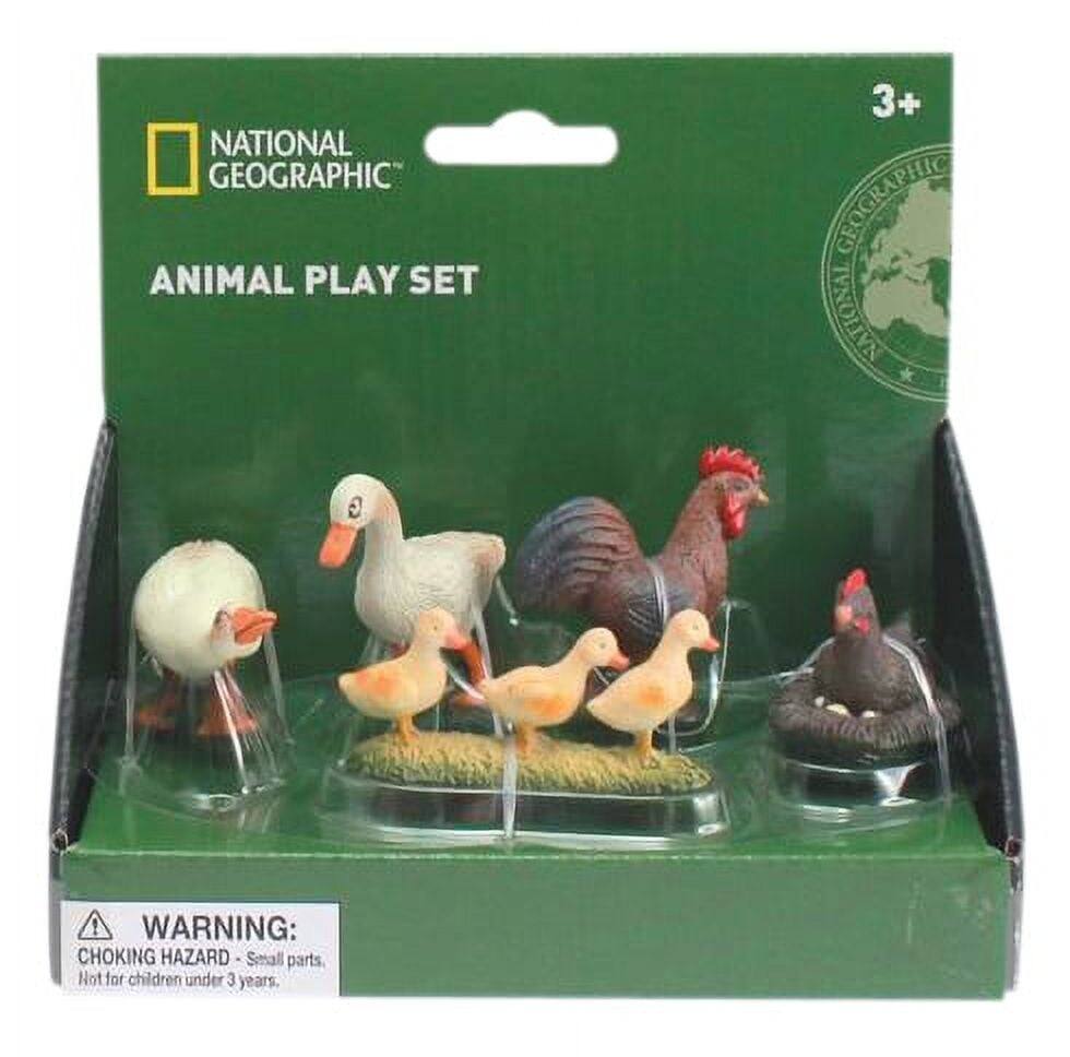 NATIONAL GEOGRAPHIC  
ANIMAL PLAY SET  

3+  

WARNING: CHOKING HAZARD - Small parts. Not for children under 3 years.