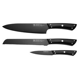 Henckels - Noir 3-pc Starter Knife Set - Black