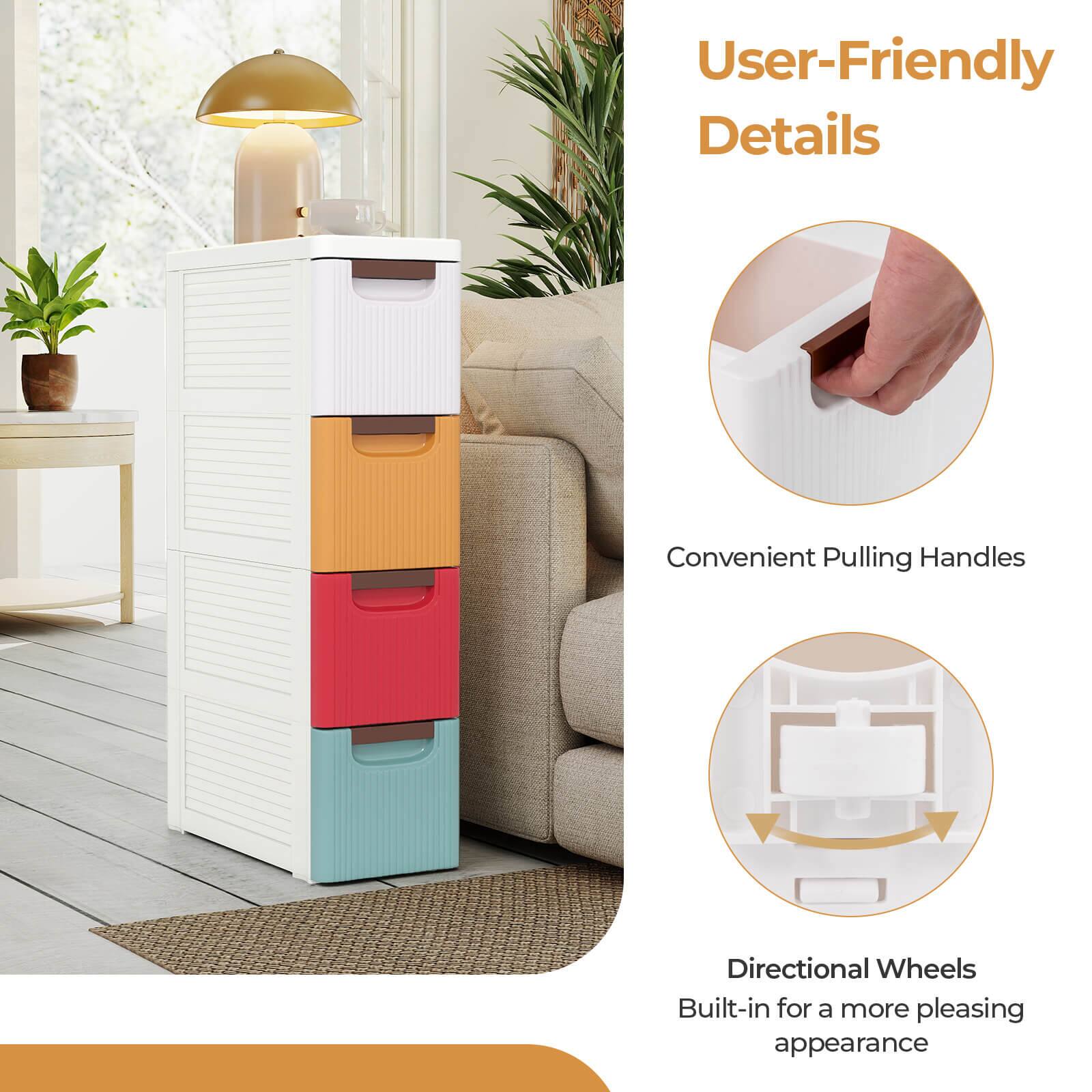 User-Friendly Details

Convenient Pulling Handles

Directional Wheels
Built-in for a more pleasing appearance