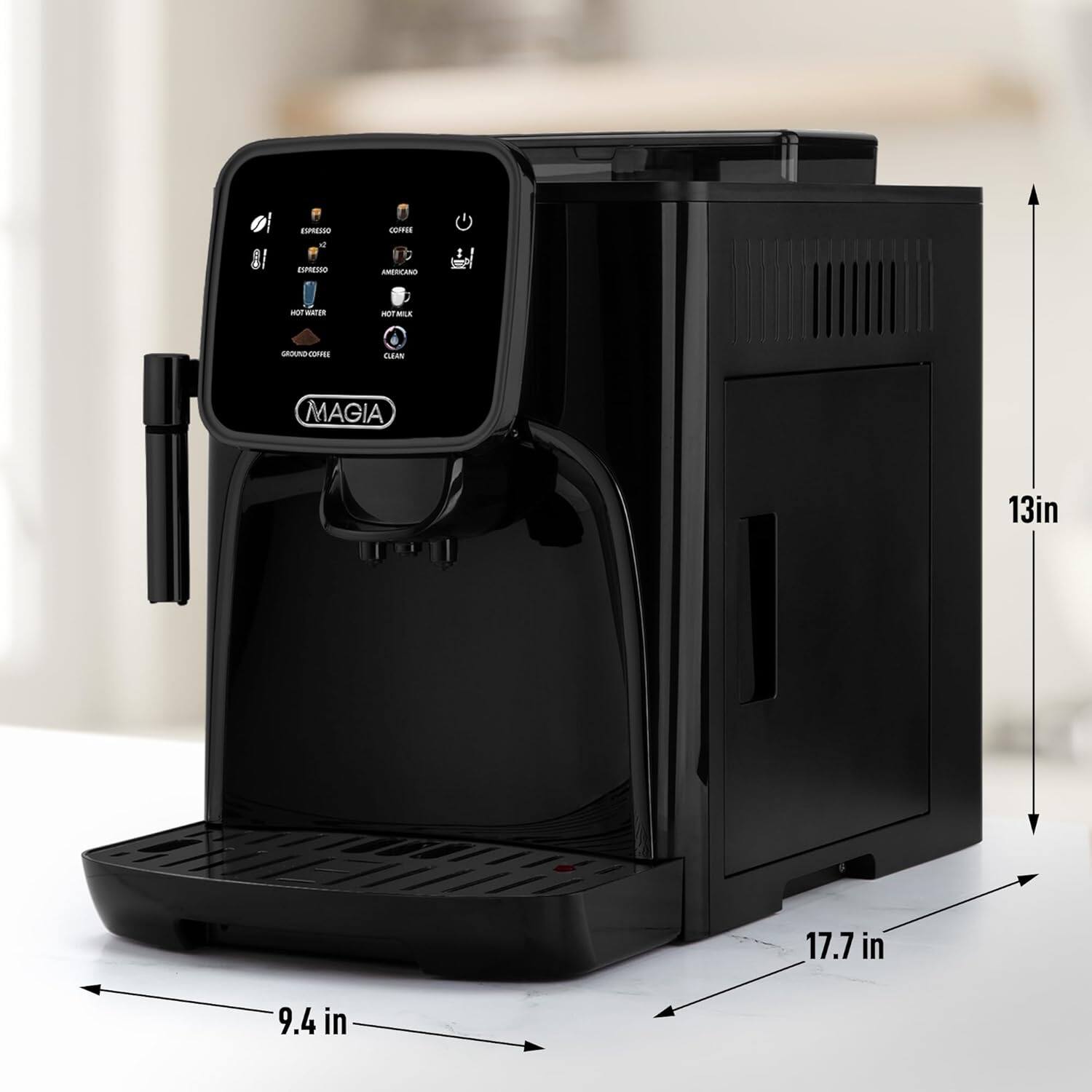 ME n COFFEE AMERICANO 1.1 ML HOT WATER - ELEAN MAGIA 13in 17.7 in 9.4 in