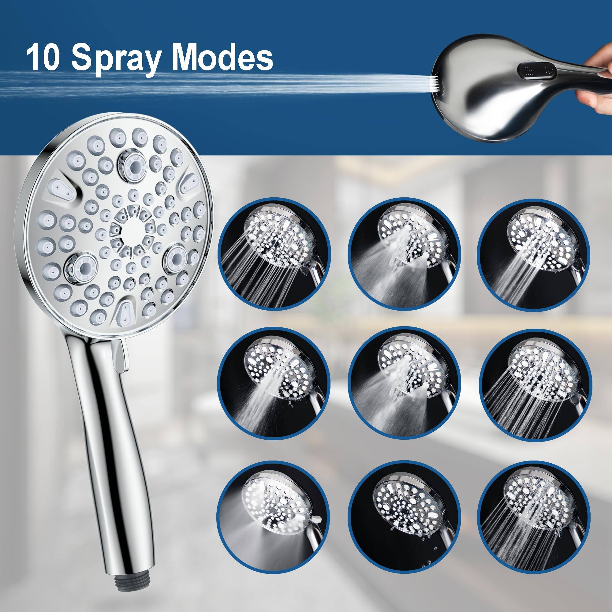 10 Spray Modes