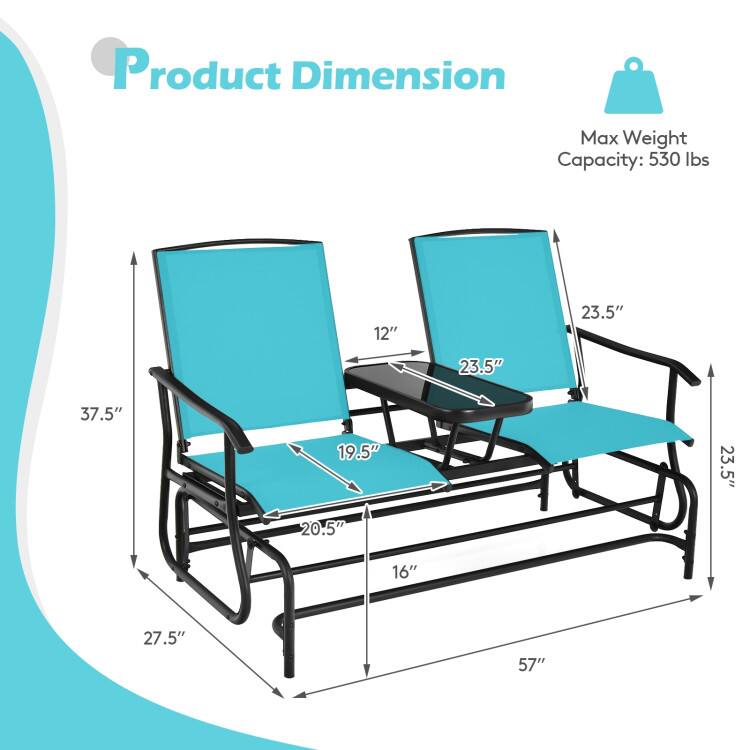 Product Dimension  
Max Weight Capacity: 530 lbs  
12" x 23.5" x 23.5" x 37.5" x 19.5" x 23.5" x 20.5" x 16" x 27.5" x 57"