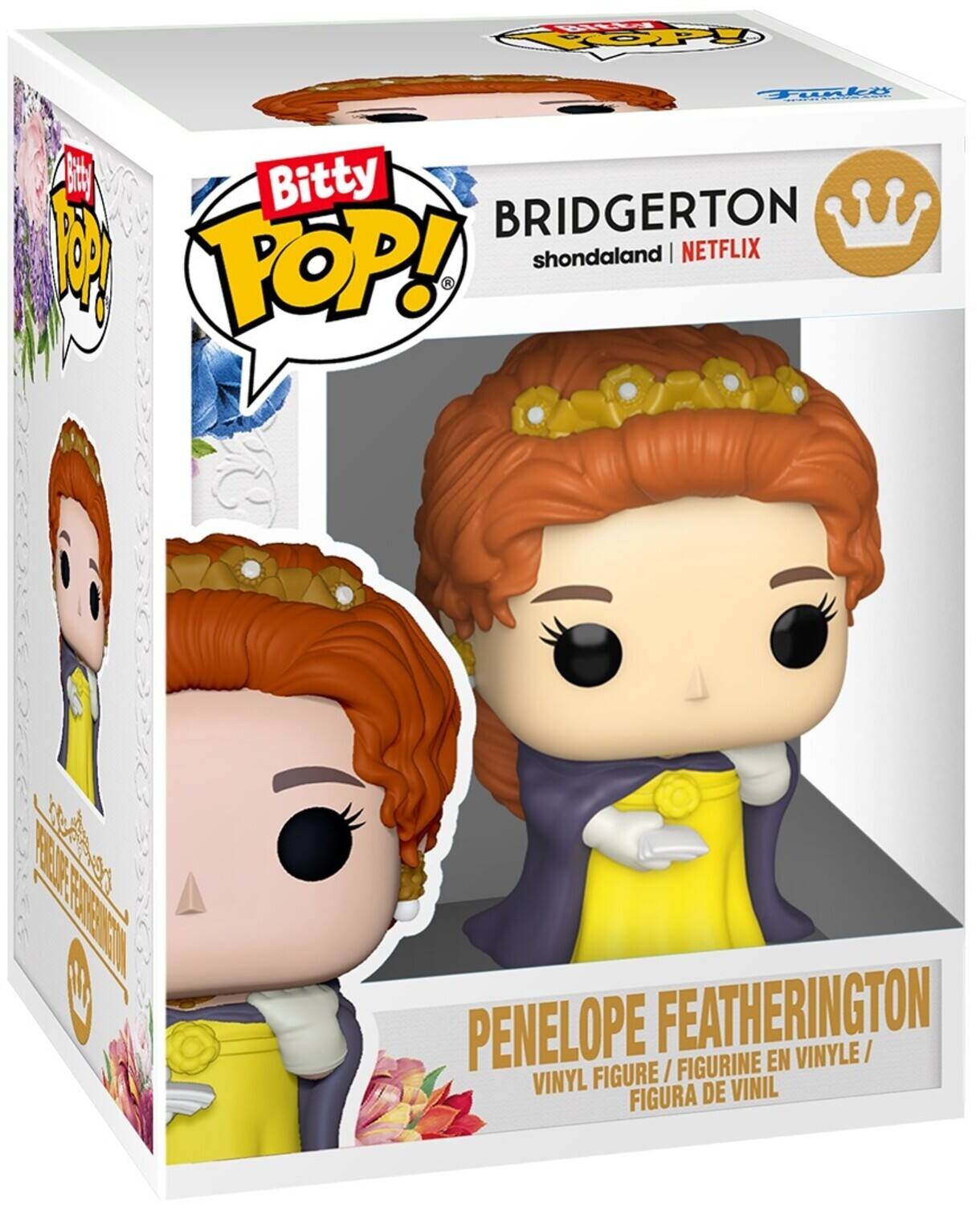 BRIDGERTON shondaland | NETFLIX
Bitty POP!
PENELOPE FEATHERINGTON
VINYL FIGURE / FIGURINE EN VINYLE / FIGURA DE VINIL