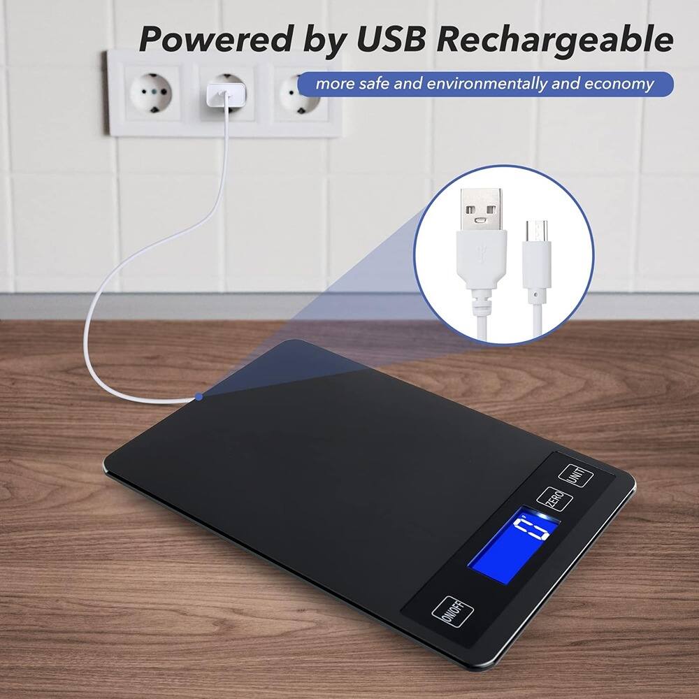 Powered by USB Rechargeable  
more safe and environmentally and economy