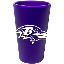 WinCraft - Baltimore Ravens 16oz. Silicone Pint Glass - Multicolor