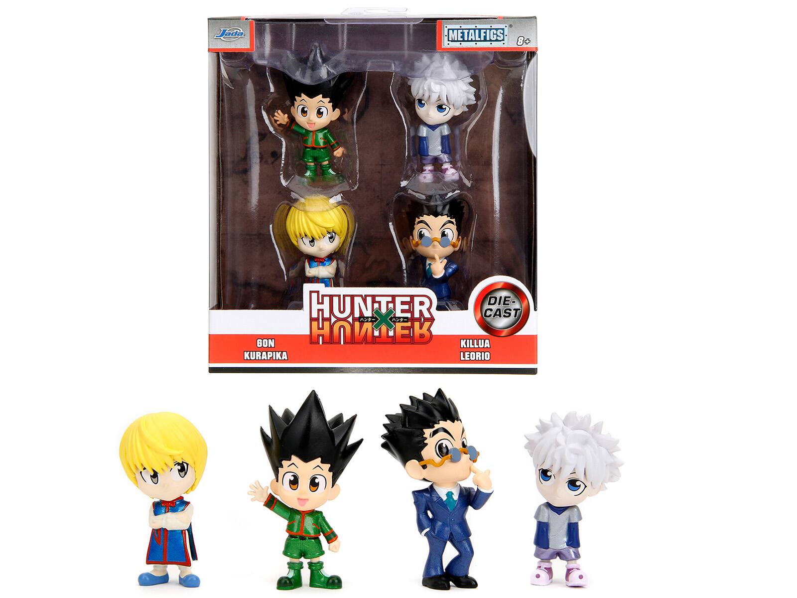 Jada METALFIGS 80 DIE- HUNTER na n2t CAST BON KILLUA KURAPIKA LEORIO