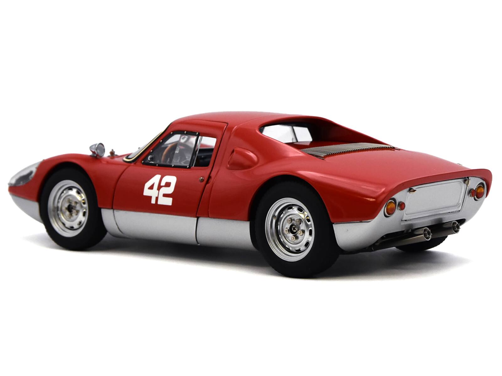 Alt View 4. CMC - Porsche 904 Carrera GTS #42 Red "Pebble Beach Auction 2017" Limited Edition to 1000 pieces 1/18 Model Car by CMC.