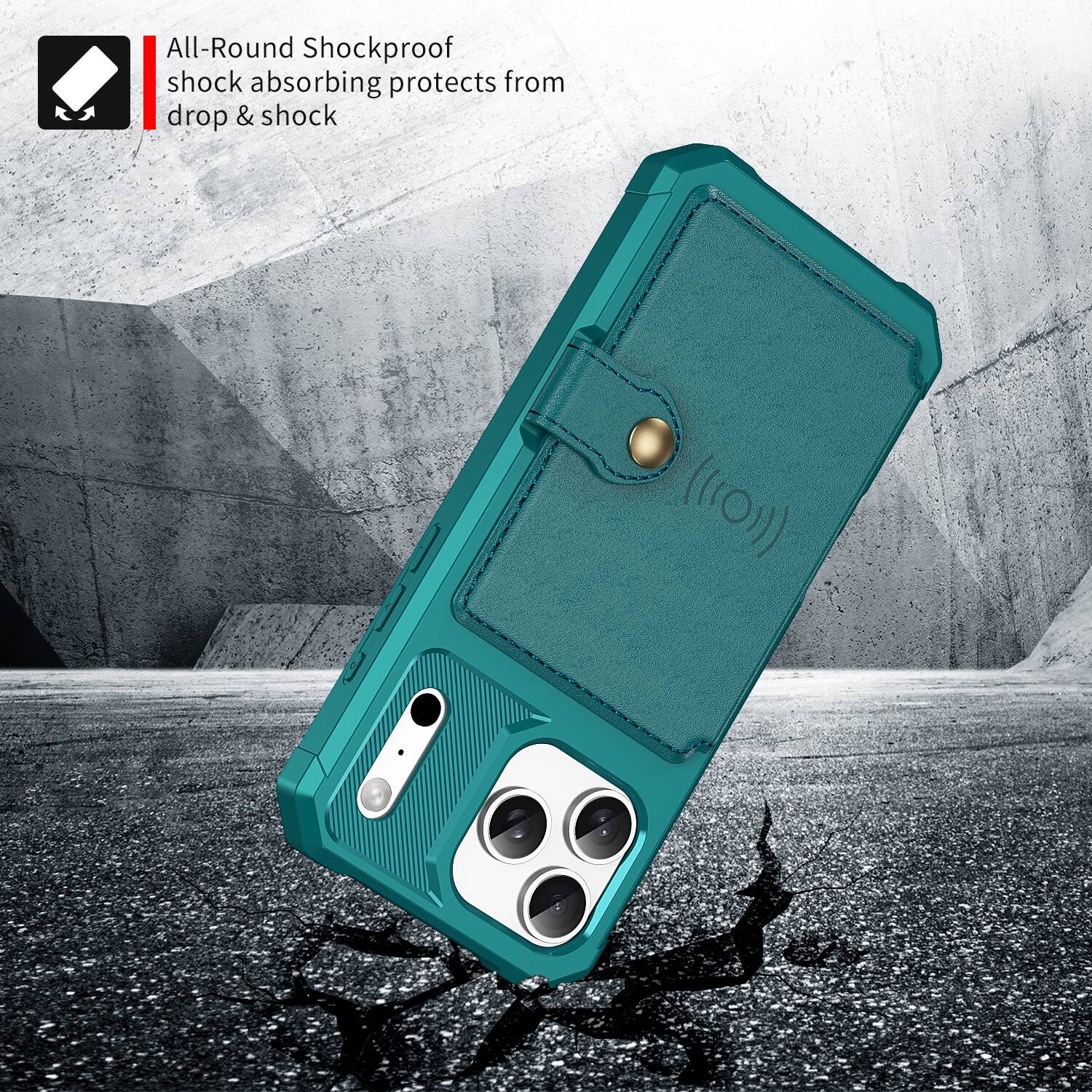All-Round Shockproof shock absorbing protects from drop & shock