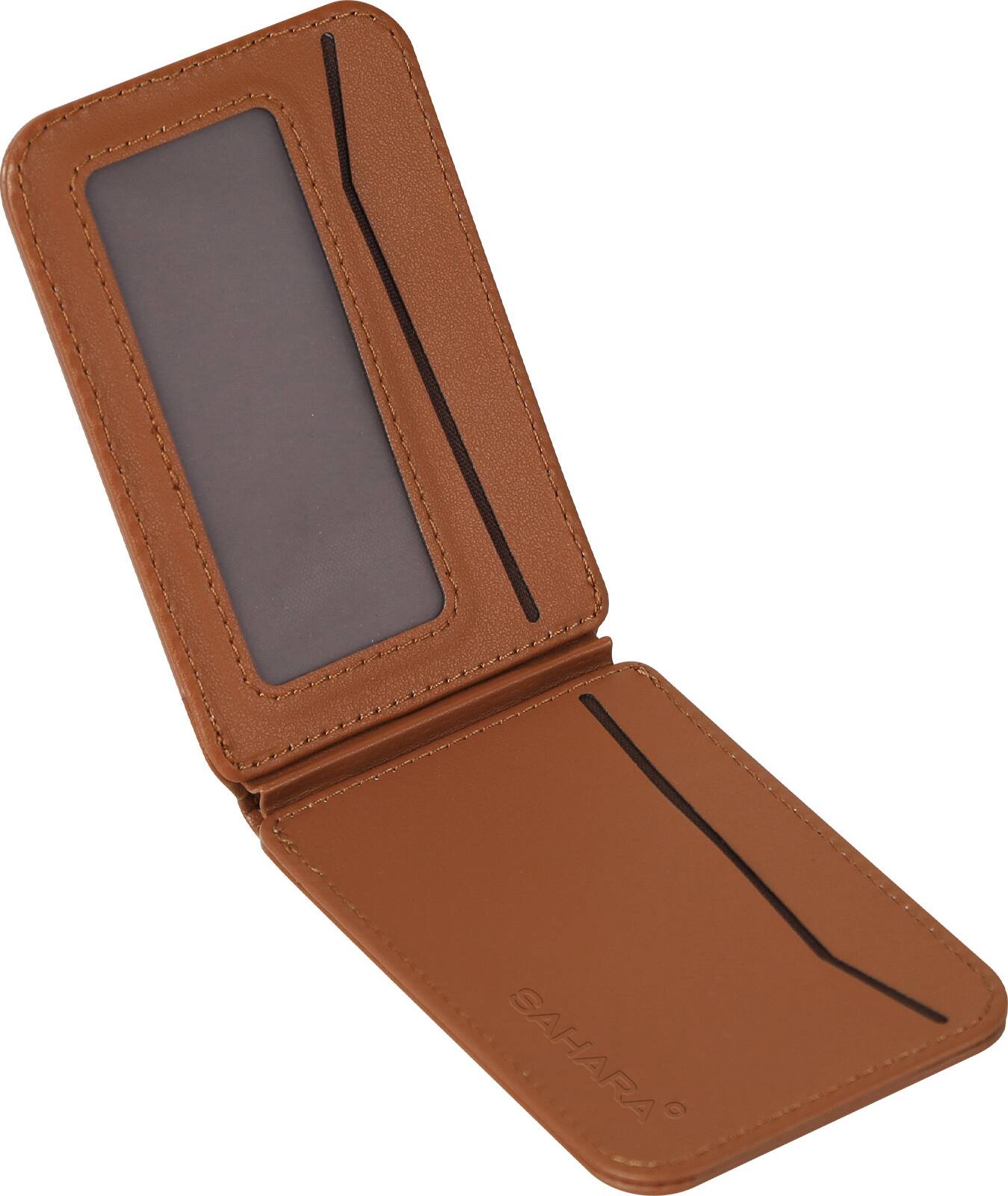 SaharaCase Venture Series Wallet with MagSafe for Apple iPhone Brown