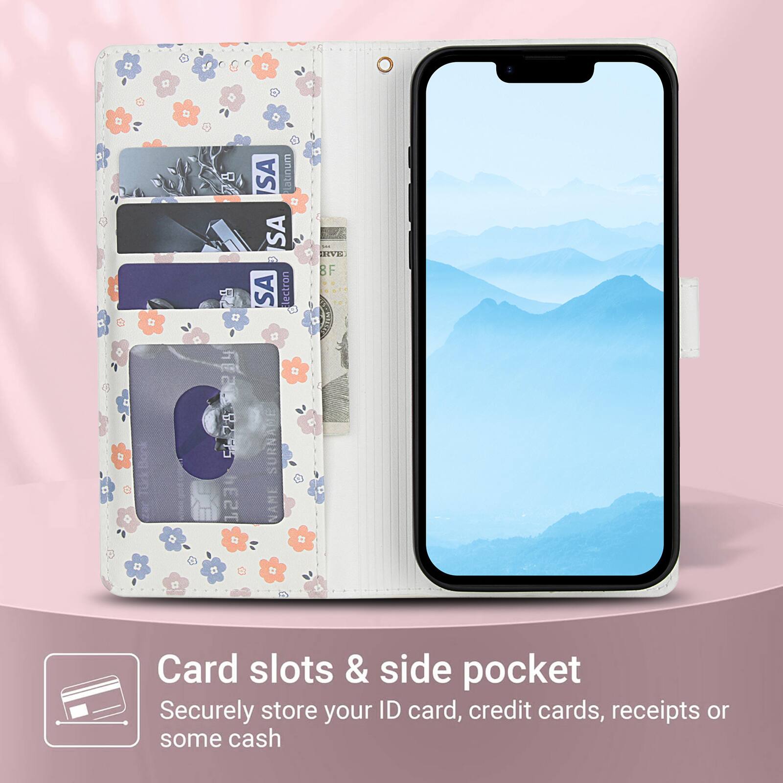 24 5 1234 a SA latinum D SA 3% SA lectron SURNAME NAME HVE 8F GETETE

Card slots & side pocket
Securely store your ID card, credit cards, receipts or some cash
