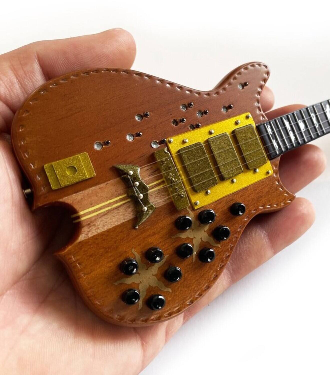 Alt View 1. Axe Heaven - Axe Heaven - Phil Lesh - Phil Lesh Grateful Dead Osiris Mission Control Mini Bass Guitar Replica - Collectibles - Multicolor.