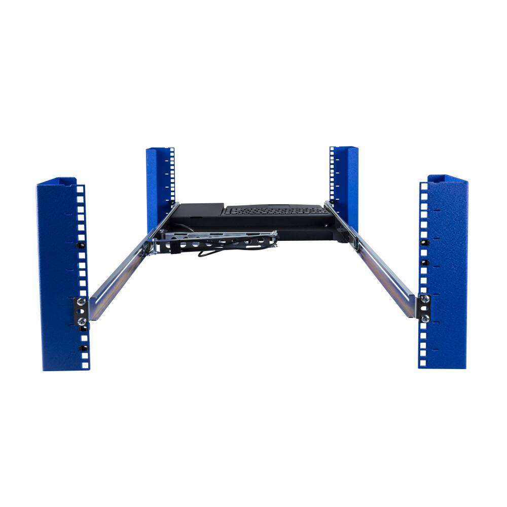 Alt View 10. RackSolutions - RackSolutions 1U Sliding Keyboard Shelf with USB Keyboard - Black.