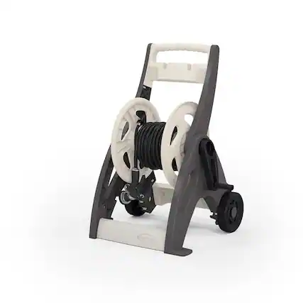 Front. Suncast - Suncast Hosemobile 175 ft. Gray Wheeled Hose Reel Cart.
