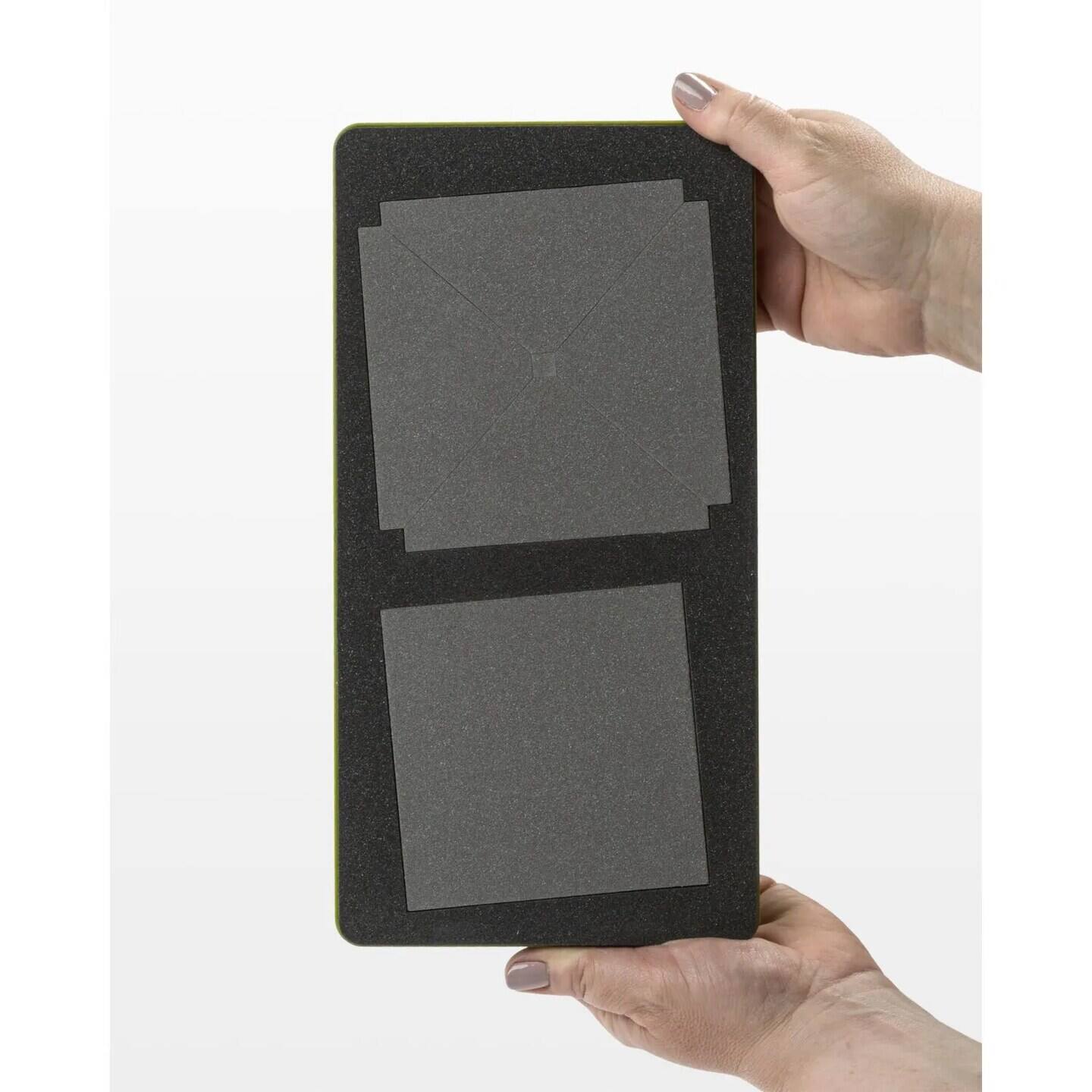 Alt View 1. AccuQuilt - GO! Ohio Star 12 Inch Finished Block on Board Fabric Cutting Die for Quilting Projects, Wall Hangings, or Table Runners - Multicolor.