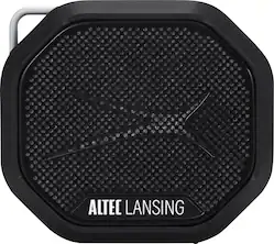 Altec Lansing - Bluetooth HydraTrek 2.0 EverythingProof Portable Speaker - Black/Gray - Front_Zoom