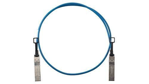 Front. Panduit - PSF2PZA3MBU 3 Meters SFP28 Direct Attach Cable - Blue - First End, Second End: 1x SFP28 - 25 Gbps -  30 American Wire Ga - Blue.