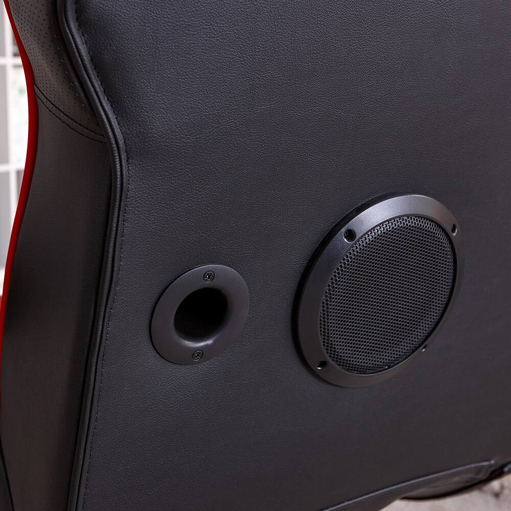 Customer Reviews: X Rocker Torque Pedestal Gaming Chair Red 5108801 ...