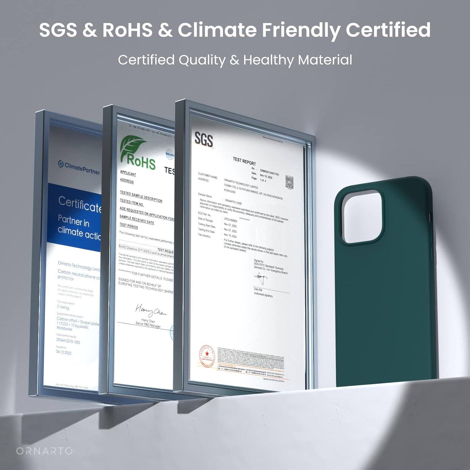 SGS & RoHS & Climate Friendly Certified
Certified Quality & Healthy Material
ClimatePartner
RoHS TES
APPLICANT ADDRESS
TESTED SAMPLE DESCRIPTION
APPLICATION REQUESTED FOR APPLICATION FOR
TEST PERIOD
TESTING DATE
Certificate
N2
SGS TEST REPORT
CAs
- - - T - - -
TO
- - - Saro
- - - - N - - - - N
Omarto Technology Limited
Carbon neutral phone case
Carbon offset + Carbon neutral
protection
2.16440
Carbon offset + Carbon neutral
protection
2.16440
Carbon offset + Carbon neutral
protection
2.16440
Carbon offset + Carbon neutral
protection
2.16440
Carbon offset + Carbon neutral
protection
2.16440
Carbon offset + Carbon neutral
protection
2.16440
Carbon offset + Carbon neutral
protection
2.16440
Carbon offset + Carbon neutral
protection
2.16440
Carbon offset + Carbon neutral
protection
2.16440
Carbon offset + Carbon neutral
protection
2.16440
Carbon offset + Carbon neutral
protection
2.16440
Carbon offset + Carbon neutral
protection
2.16440
Carbon offset + Carbon neutral
protection
2.16440
Carbon offset + Carbon neutral
protection
2.16440
Carbon offset + Carbon neutral
protection
2.16440
Carbon offset + Carbon neutral
protection
2.16440
Carbon offset + Carbon neutral
protection
2.16440
Carbon offset + Carbon neutral
protection
2.16440
Carbon offset + Carbon neutral
protection
2.16440
Carbon offset + Carbon neutral
protection
2.16440
Carbon offset + Carbon neutral
protection
2.16440
Carbon offset + Carbon neutral
protection
2.16440
Carbon offset + Carbon neutral
protection
2.16440
Carbon offset + Carbon neutral
protection
2.16440