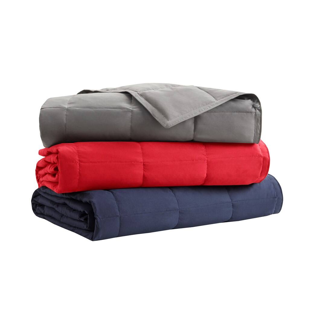 Alt View 3. Gracie Mills - Gracie Mills Alvarez Classic Box Quilted Wearable Multipurpose Throw Blanket - Grey.