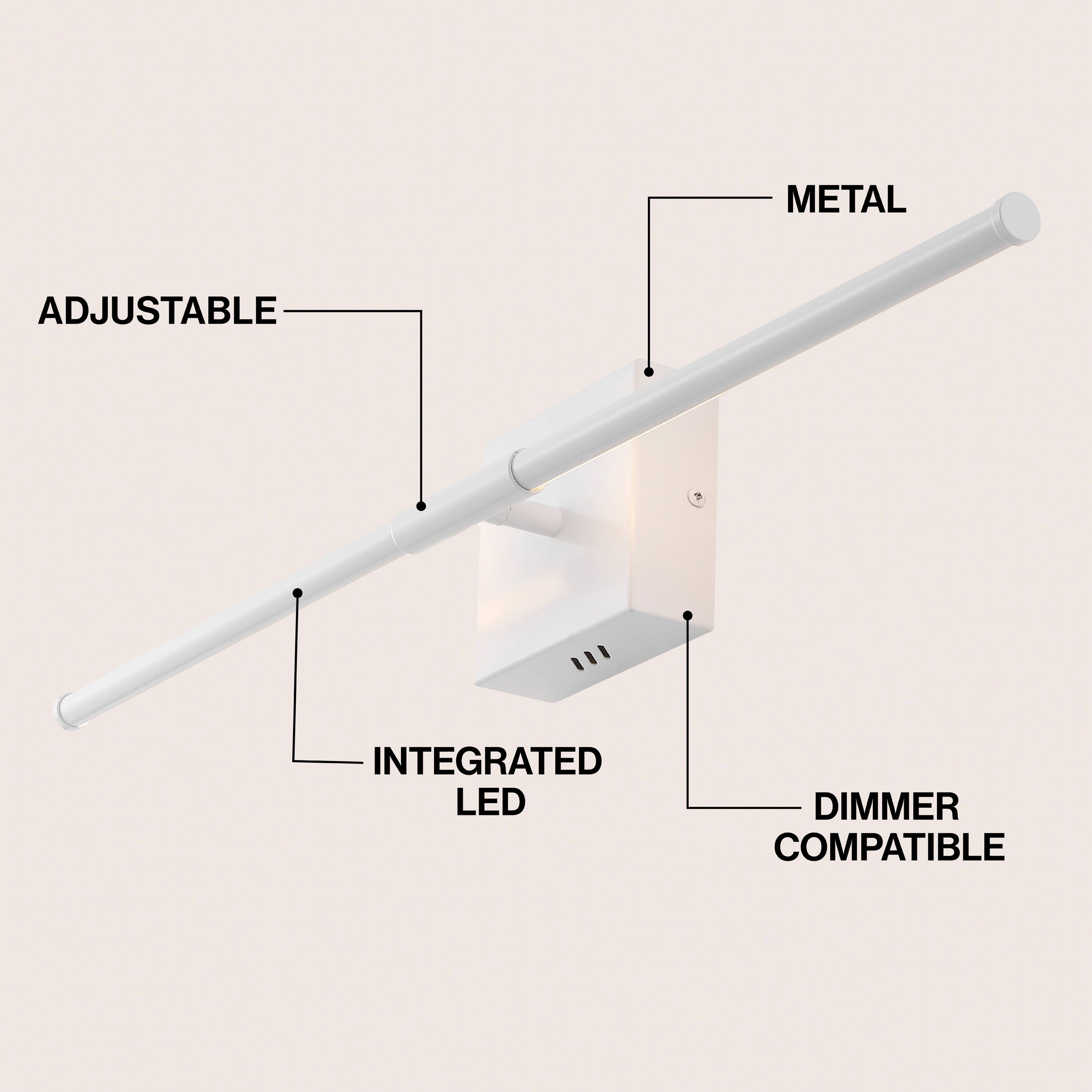 METAL ADJUSTABLE INTEGRATED LED DIMMER COMPATIBLE