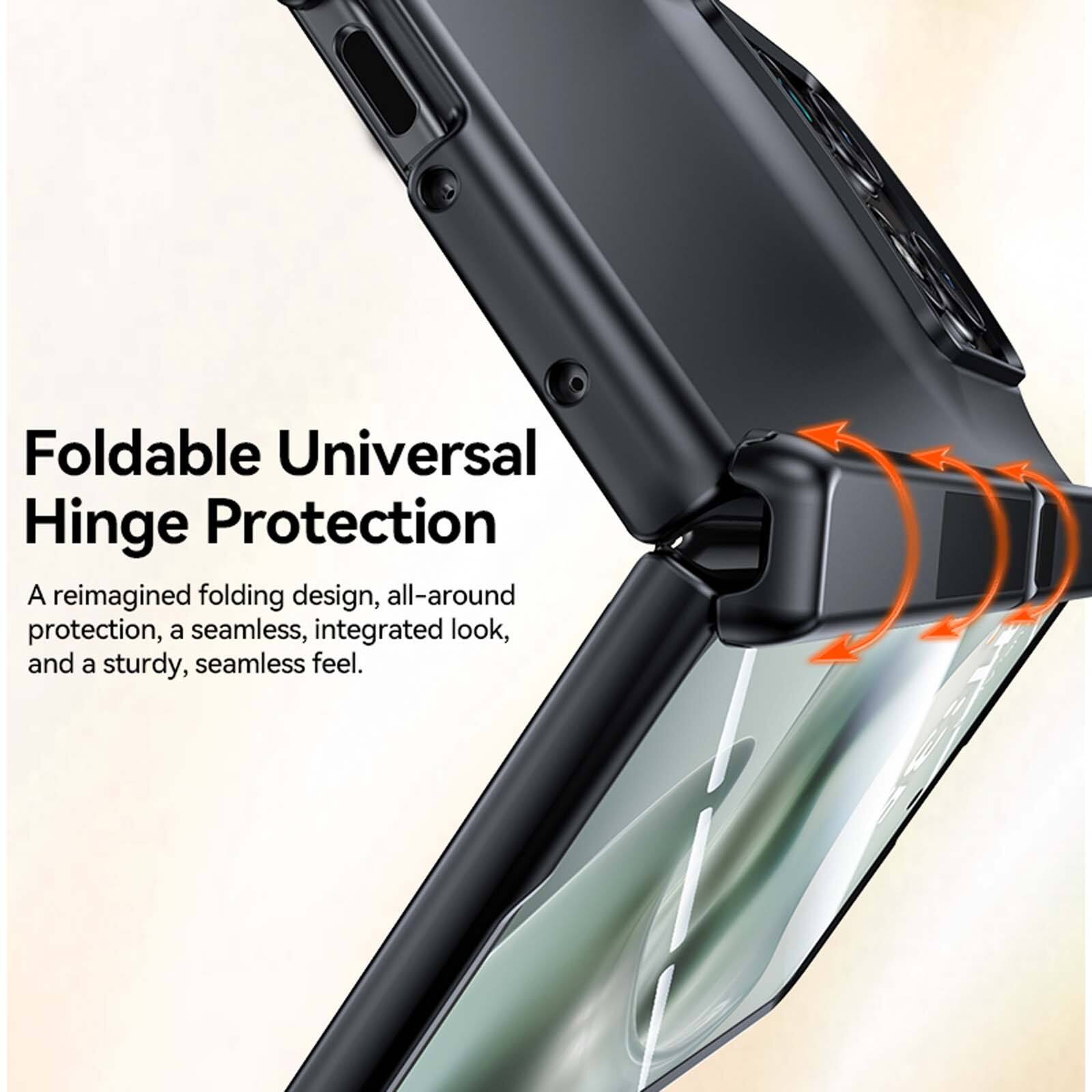 Foldable Universal Hinge Protection

A reimagined folding design, all-around protection, a seamless, integrated look, and a sturdy, seamless feel.