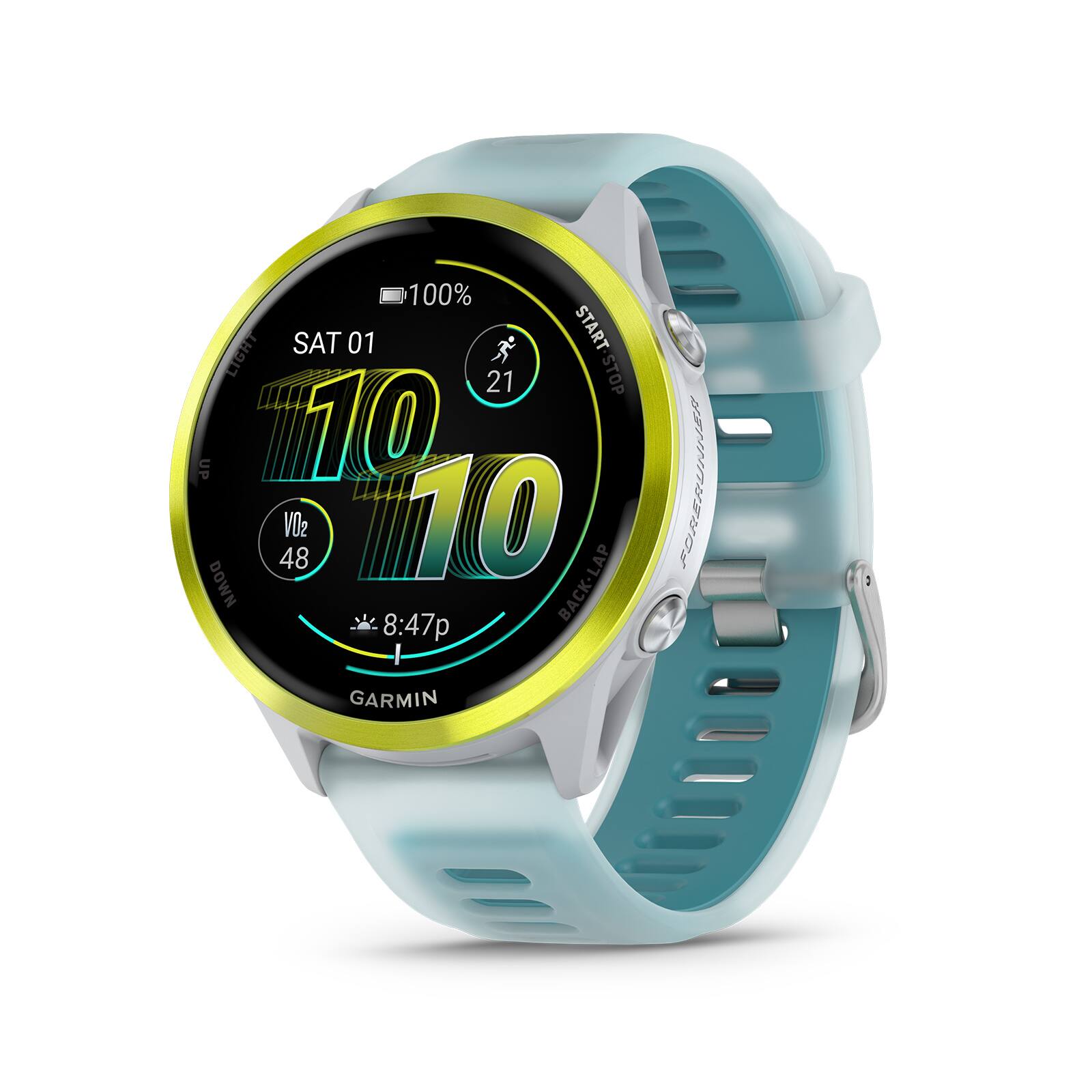 Garmin Forerunner 570 Running Smartwatch, 47MM, Amp Yellow