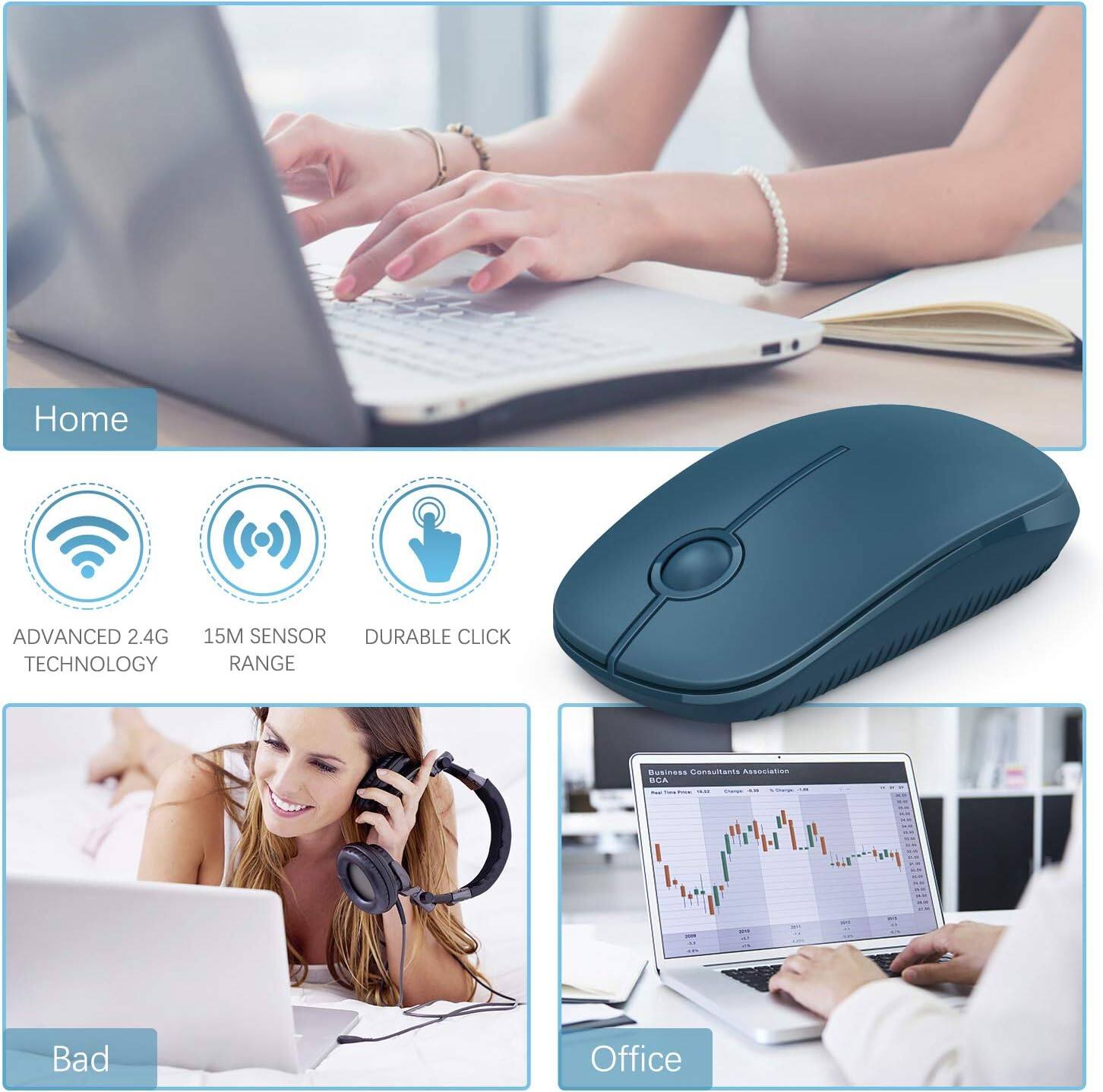 Home  
ADVANCED 2.4G TECHNOLOGY  
15M SENSOR RANGE  
DURABLE CLICK  

BUSINESS Consultants Association RGA POWER  

Bad  
Office